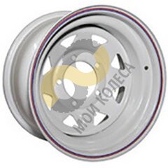 Штампованные диски 4x4 8x16 6x139,7 ET-19 Dia110 Белый
