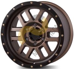 Lizardo XH334 9x17 6x139,7  ET-12 Dia106.1 MB/LMB (матовый бронзовый с черным ободом) ()