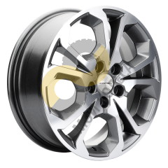 Khomen Wheels KHW1711 6.5x17 5x114,3  ET45 Dia54.1 Gray-FP ()