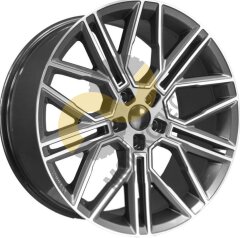 Khomen Wheels KHW2101 9.5x21 5x120 ET45.5 Dia62.5 Gray-FP