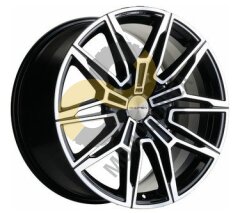 Khomen Wheels KHW2105 9.5x21 5x112  ET37 Dia66.6 Black-FP 