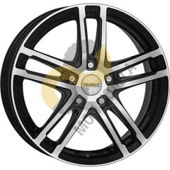 DEZENT TZ 7.5x18 5x112  ET42 Dia57.1 Black Polished ()