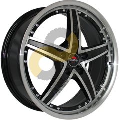 Yokatta Model-55 8x19 5x112  ET47 Dia66.6 BKFPL ()
