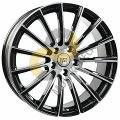 RST R108 8.0x18 5x112  ET43 Dia66.6 Black-FP 