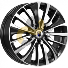 КиК Flanker 6.5x17 5x110  ET39 Dia65.1 алмаз черный ()