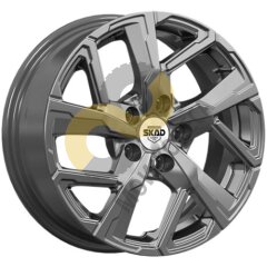 Skad Смолвуд 6x15 5x100 ET45 Dia54.1 Графит