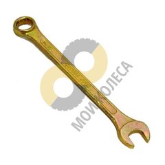 Ключ рожково-накидной, (желтый цинк)  15мм, Ермак (арт.736-062)