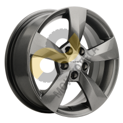 Khomen Wheels KHW1504 6x15 5x100  ET43 Dia57.1 Gray ()