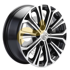 Khomen Wheels KHW1610 6.5x16 5x108  ET50 Dia63.3 Black-FP ()