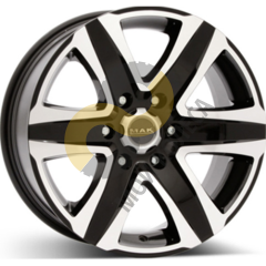 MAK Stone 6 8.0x18 6x139,7  ET35 Dia106.1 Black Mirror ()