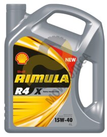Моторное масло Shell Rimula R4 X 15W-40 минеральное 4 л.