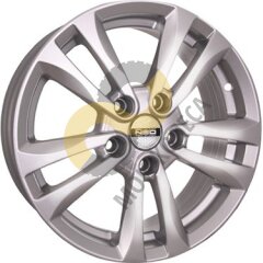 Tech Line 658 6.5x16 5x114,3 ET45 Dia67.1 Silver