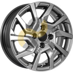 KDW KD1420 5.5x14 4x98 ET35 Dia58.6 Grey Painted