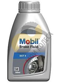 Тормозная жикость Mobil Brake Fluid DOT 4, 0.5 л.  