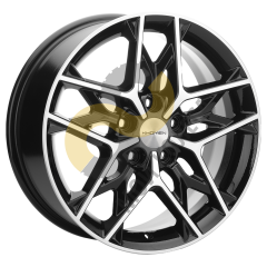 Khomen Wheels KHW1709 7x17 5x114,3  ET48 Dia67.1 Black-FP 