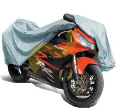 Защитный чехол-тент на мотоцикл AVS МС-520 "ХL" 246х104х127см (водонепроницаемый)