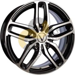Vector B199 6.5x17 5x100  ET38 Dia67.1 алмаз черный ()