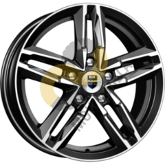 КиК Sayan 6x16 5x105  ET39 Dia56.6 алмаз черный ()