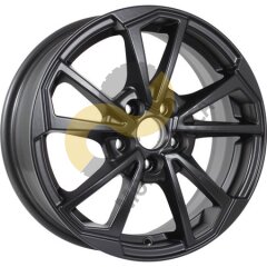 KDW KD1550 6x15 5x100 ET38 Dia57.1 Matt Black Painted