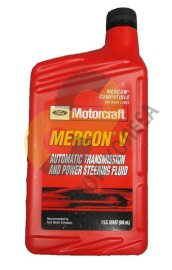 Масло трансмиссионное АКПП Ford Motorcraft Mercon V  синтетическое 0.946 л.