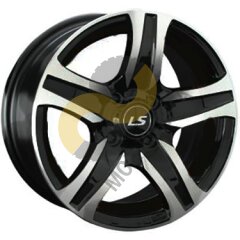 LS Wheels LS145 6.5x15 4x100  ET40 Dia73.1 BKF ()