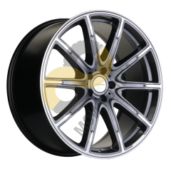 Khomen Wheels KHW2102 9.5x21 5x112  ET30 Dia66.6 Gray-FP ()