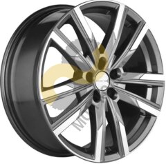Khomen Wheels KHW1905 7.5x19 5x108 ET36 Dia65.1 Gray-FP