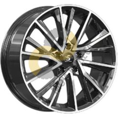 Skad КР010  7.5x18 5x108  ET36 Dia65.1 Diamond Black Gris 