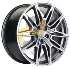 Khomen Wheels KHW1904 8.5x19 5x112  ET30 Dia66.6 Gray-FP 