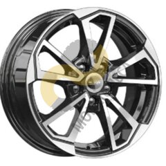 КиК КС1005 6x15 5x100  ET40 Dia57.1 алмаз черный 
