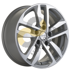 Khomen Wheels KHW1612 6.5x16 5x114,3  ET47 Dia66.1 F-Silver-FP 