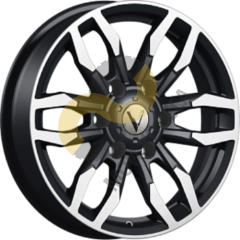 Vector B228 7.5x17 6x139,7 ET33 Dia100.1 Черный