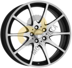 DEZENT TI 6.5x16 5x108  ET50 Dia70.1 Black Polished ()