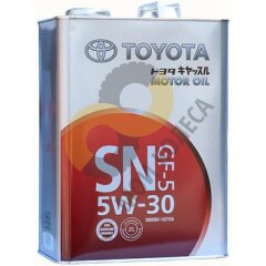 Моторное масло Toyota SN 5W-30 синтетическое 4 л.