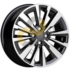 КиК Эрман 6.5x16 4x100  ET37 Dia60.1 алмаз черный 