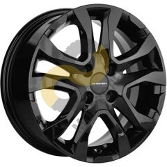 Khomen Wheels KHW1503  6x15 4x100  ET50 Dia60.1 Black 