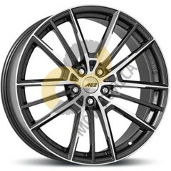 AEZ Kaiman 8.0x18 5x108  ET40 Dia70.1 Black Polished ()