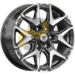 КиК Гангут 7.5x18 6x139,7 ET36 Dia100.1 алмаз черный