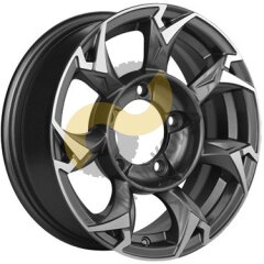 Khomen Wheels KHW1505 5.5x15 5x139,7  ET5 Dia108.1 Gray-FP 