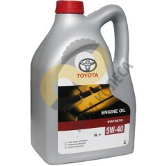 Моторное масло Toyota Engine Oil 5W-40 синтетическое 5 л.