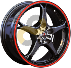 Alcasta M11 6.5x16 5x100 ET48 Dia56.1 BKRS