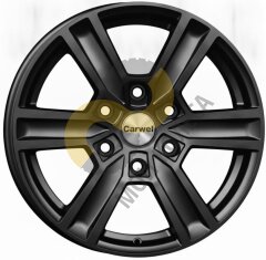 Carwel Пирос 7.5x17 6x139,7 ET25 Dia106.1 BK