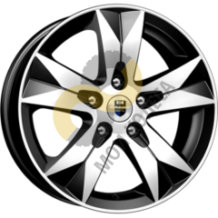 КиК Crossline 6.5x16 5x114,3 ET50 Dia66.1 алмаз черный