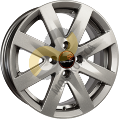 Vector R208 6.0x15 4x100  ET45 Dia60.1 Silver 