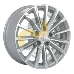 Khomen Wheels KHW1611 6.5x16 5x114,3  ET50 Dia66.1 Silver-FP ()