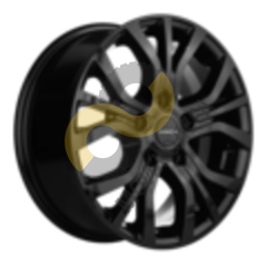 Khomen Wheels KHW1608 6.5x16 5x110 ET43 Dia65.1 Black