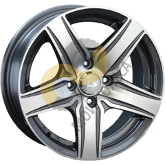 LS Wheels LS230 7.0x17 5x112  ET45 Dia57.1 GMF ()