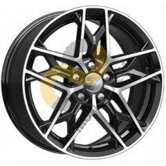 КиК КС894  7.5x17 5x114,3  ET45 Dia60.1 алмаз черный ()