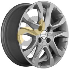 Khomen Wheels KHW1503  6x15 4x100  ET40 Dia60.1 Silver-FP 