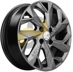 Khomen Wheels KHW1402  5.5x14 4x100  ET43 Dia67.1 Gray 